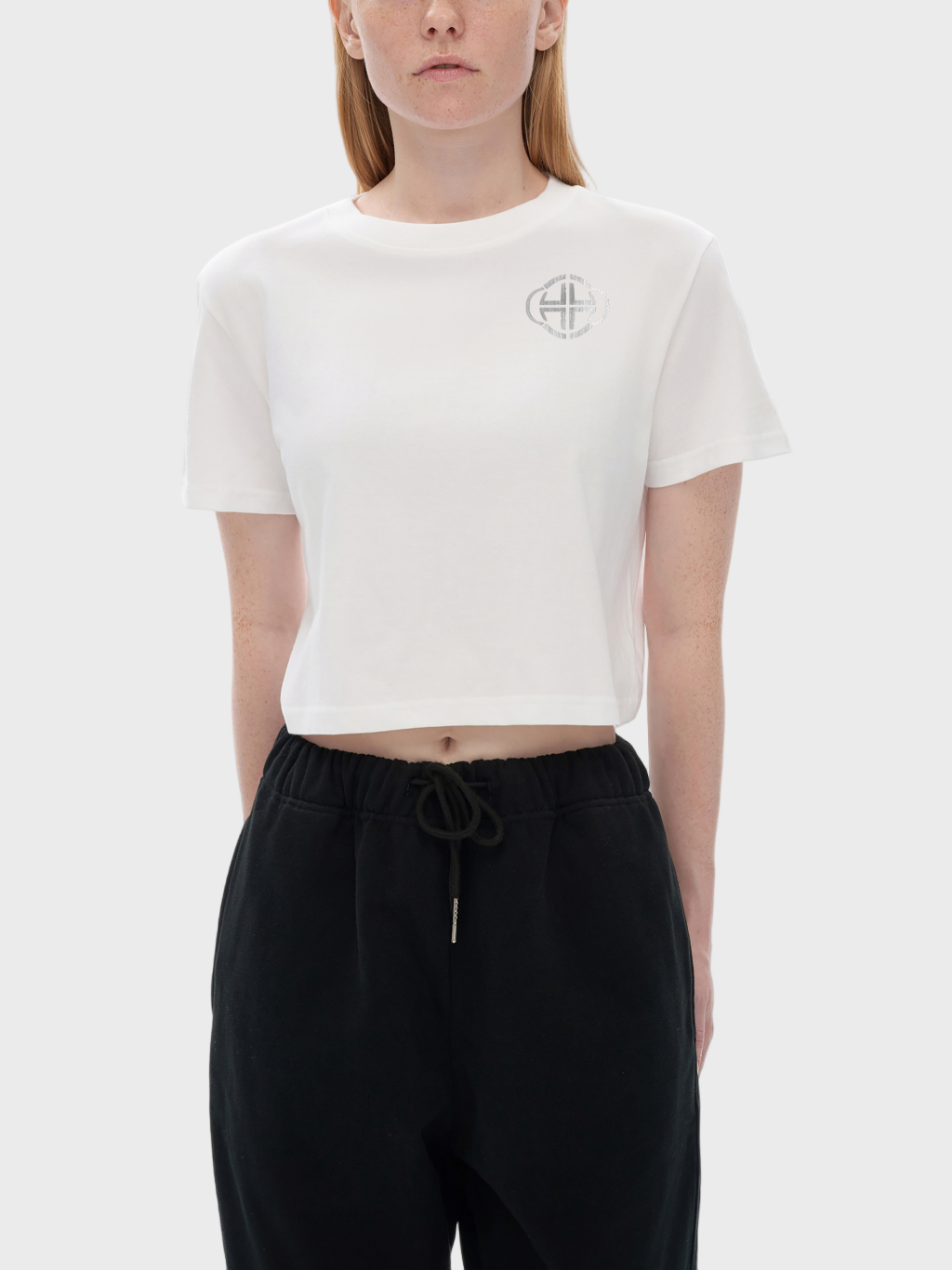 BLACK CROPPED T