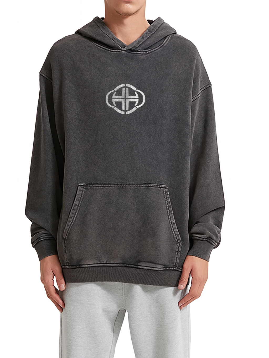 BLACK STARDUST HOODIE