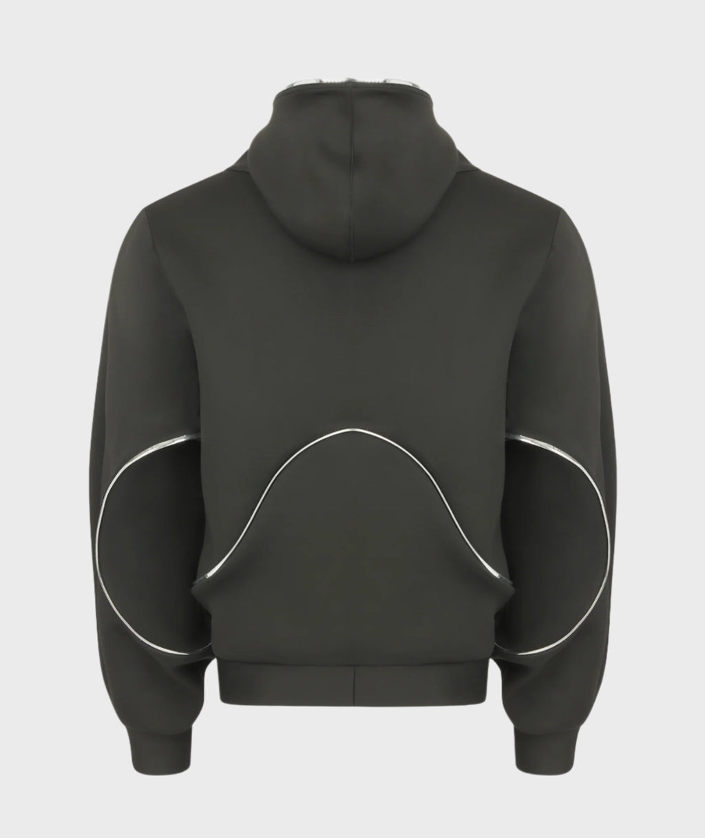 BLACK CYBER HOODIE