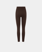 BROWN HIGH-WAISTED LEGGINGS