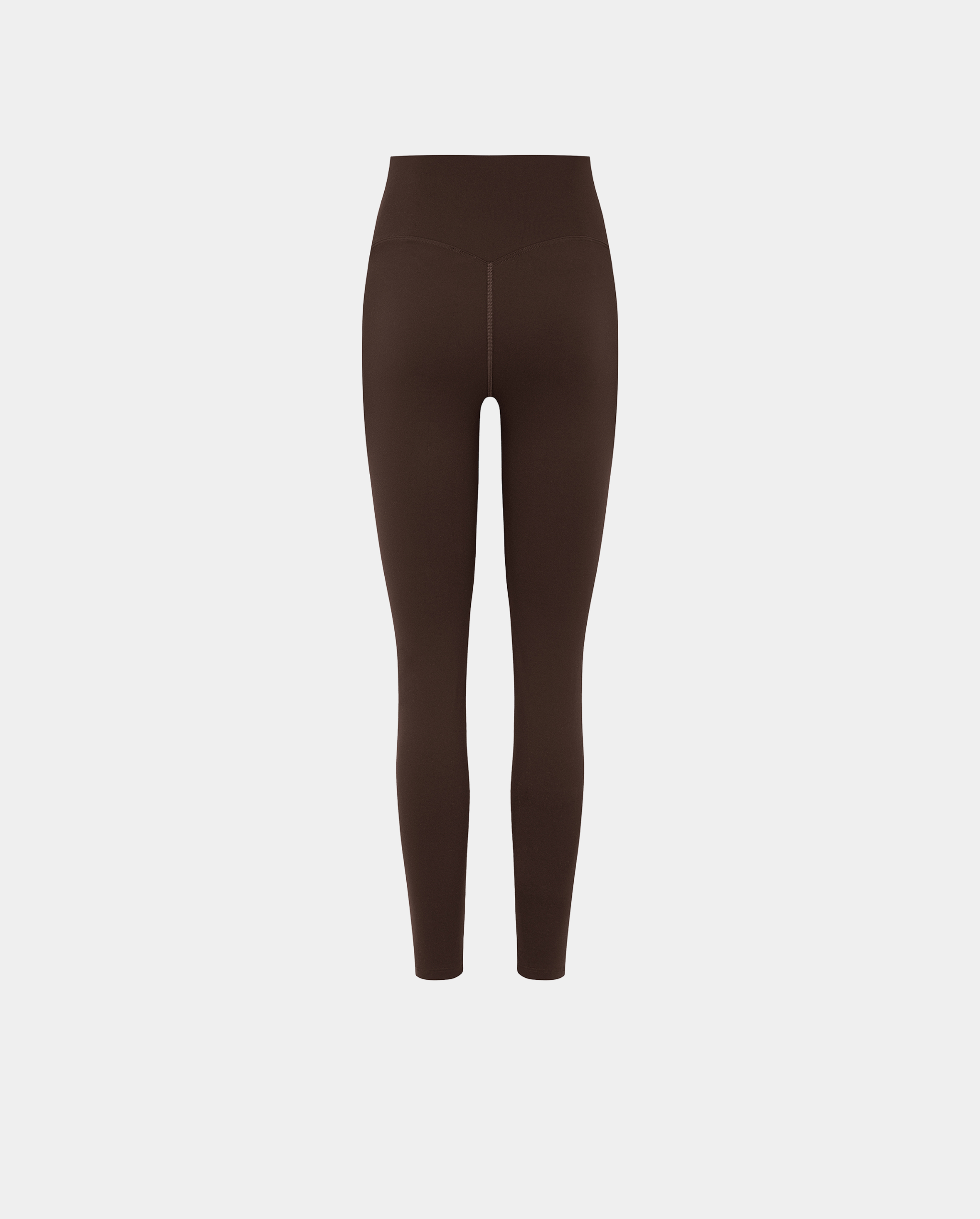 BROWN HIGH-WAISTED LEGGINGS
