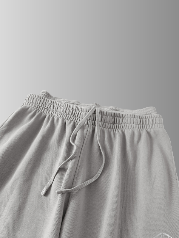 GREY WAIST SWEATPANTS