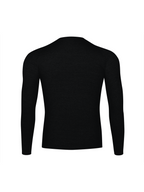BLACK COMPRESS LONG-SLEEVE