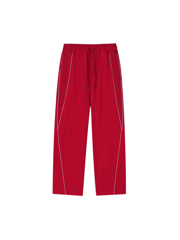 RED REFLECTIVE SWEATS