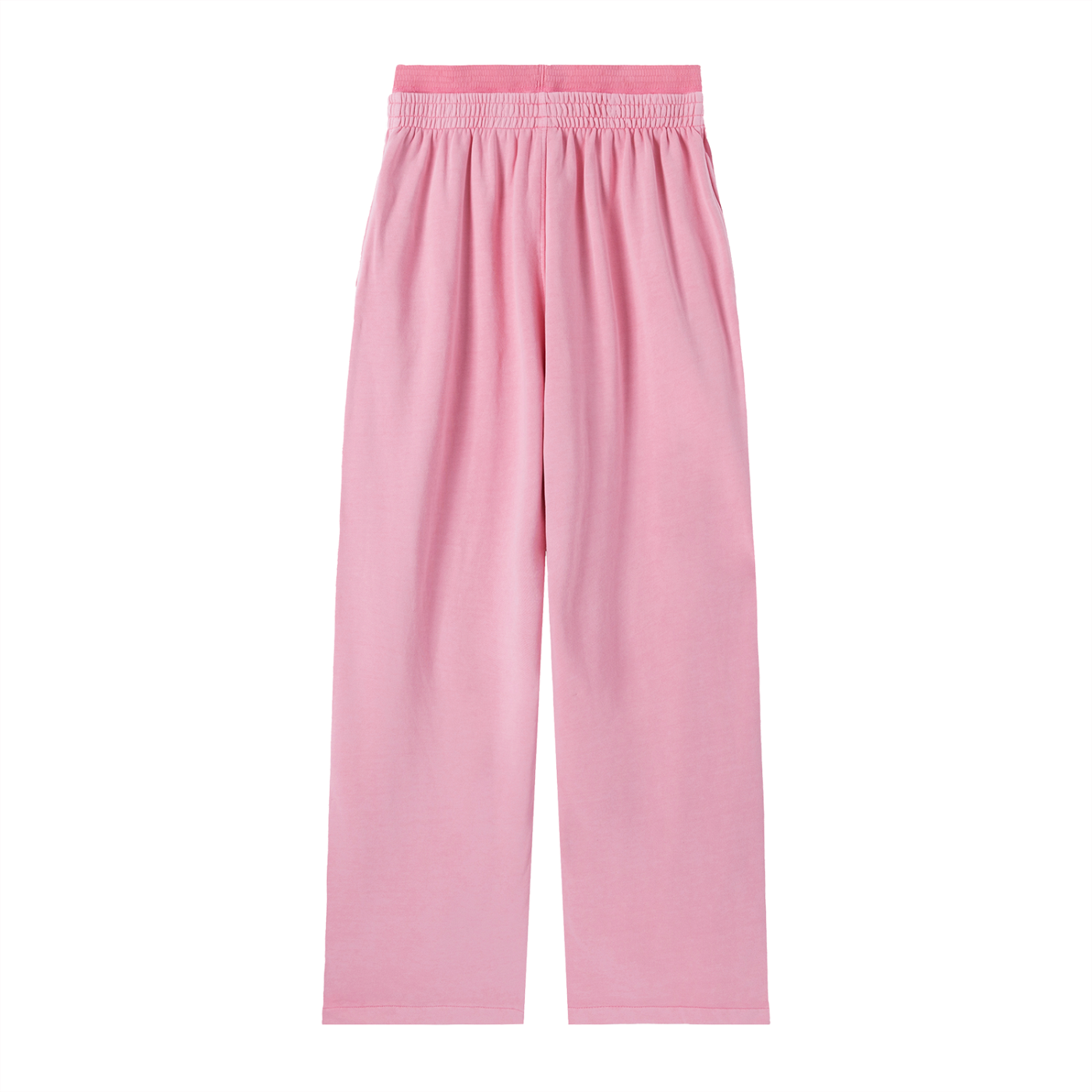 PINK WAIST SWEATPANTS