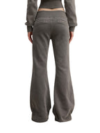 BLACK ELITE FLARE PANTS