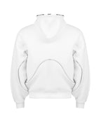 WHITE CYBER HOODIE