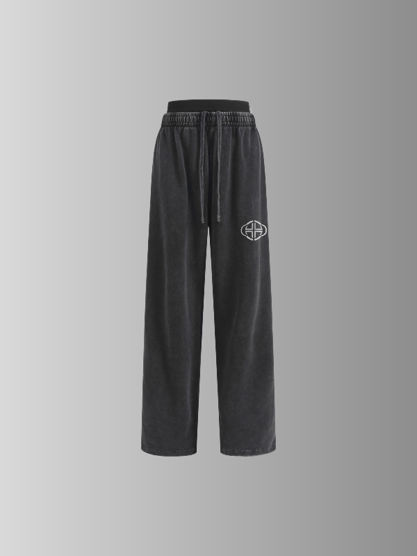 BLACK WAIST SWEATPANTS