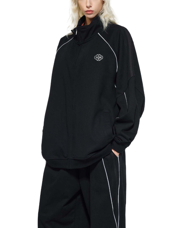 BLACK REFLECTIVE JACKET