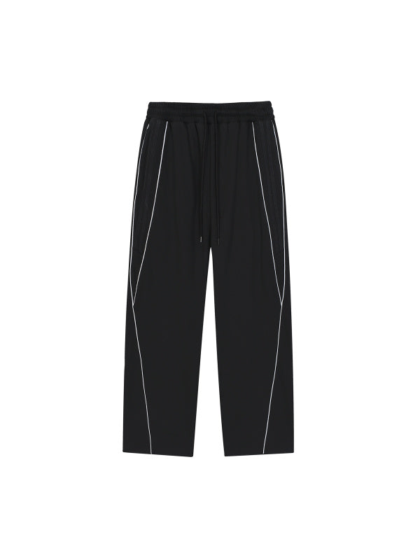 BLACK REFLECTIVE SWEATS