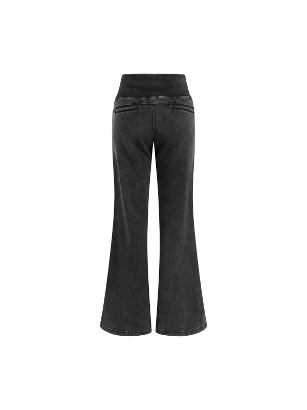 BLACK ELITE FLARE PANTS