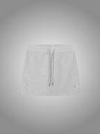GREY DRAWSTRING SKIRT