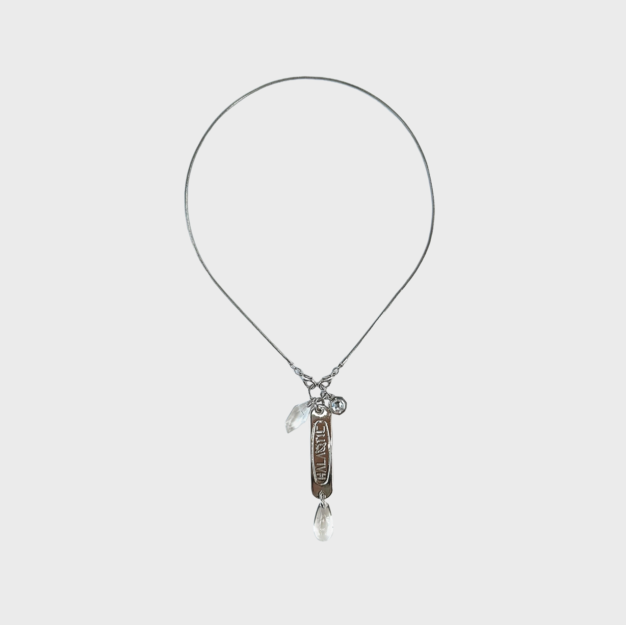 SWAROVSKI + BRANDED NECKLACE