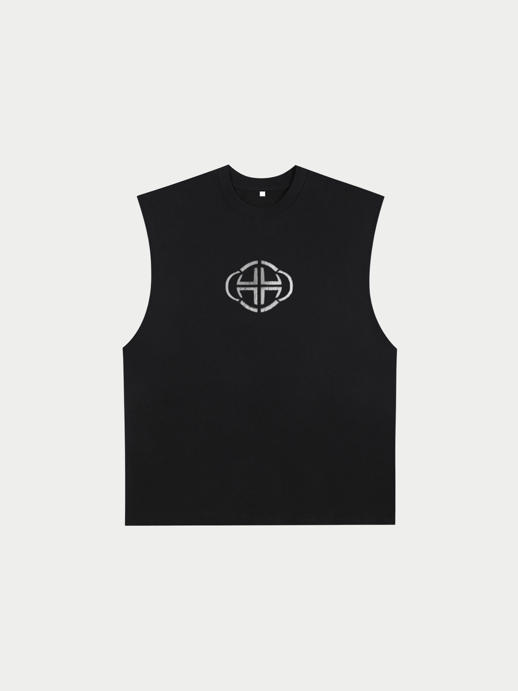 BLACK RAW EDGE TANK