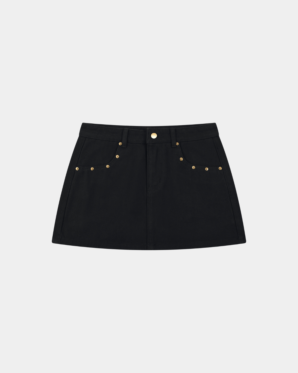 WOMEN'S STUDDED MINI SKIRT