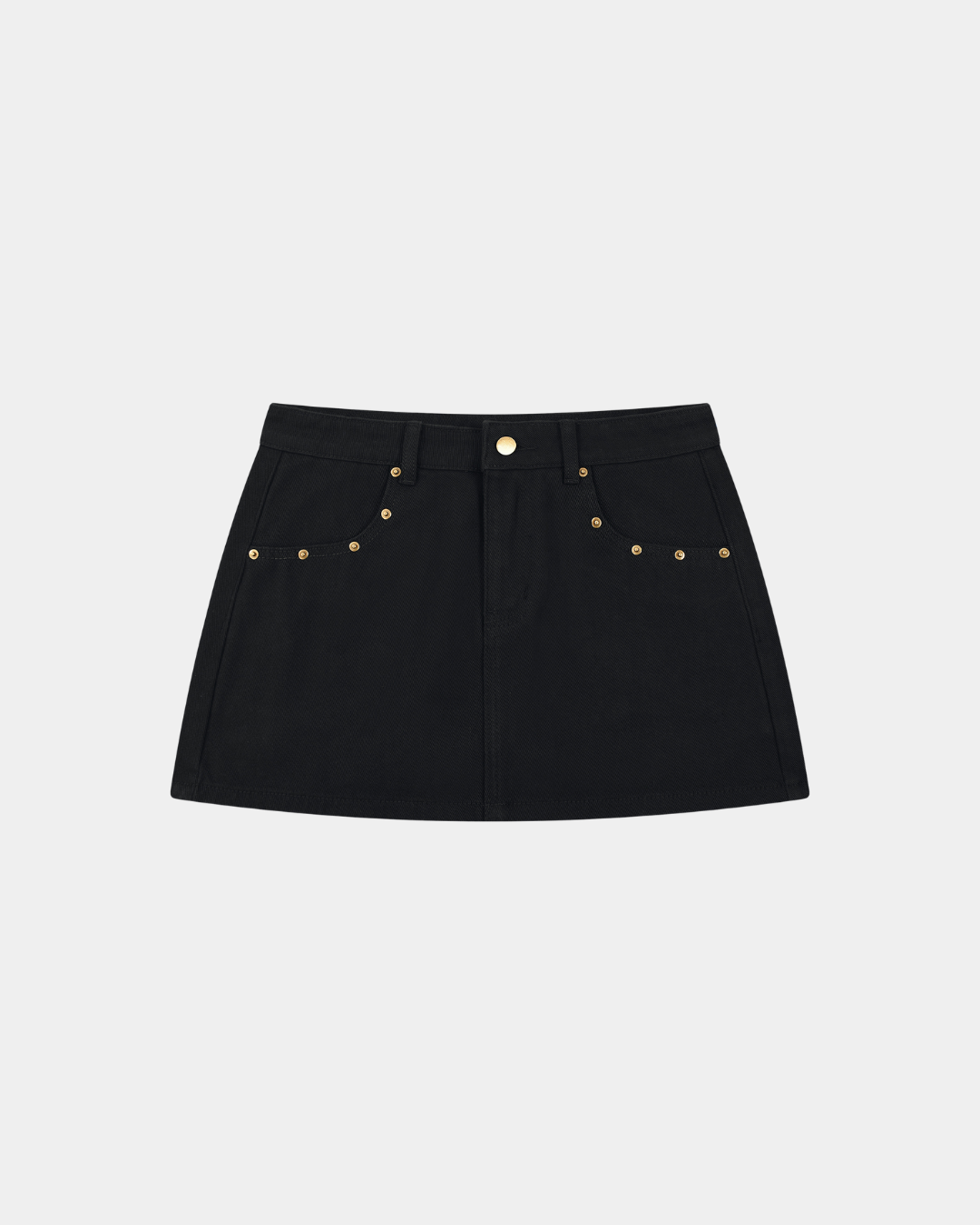 WOMEN'S STUDDED MINI SKIRT