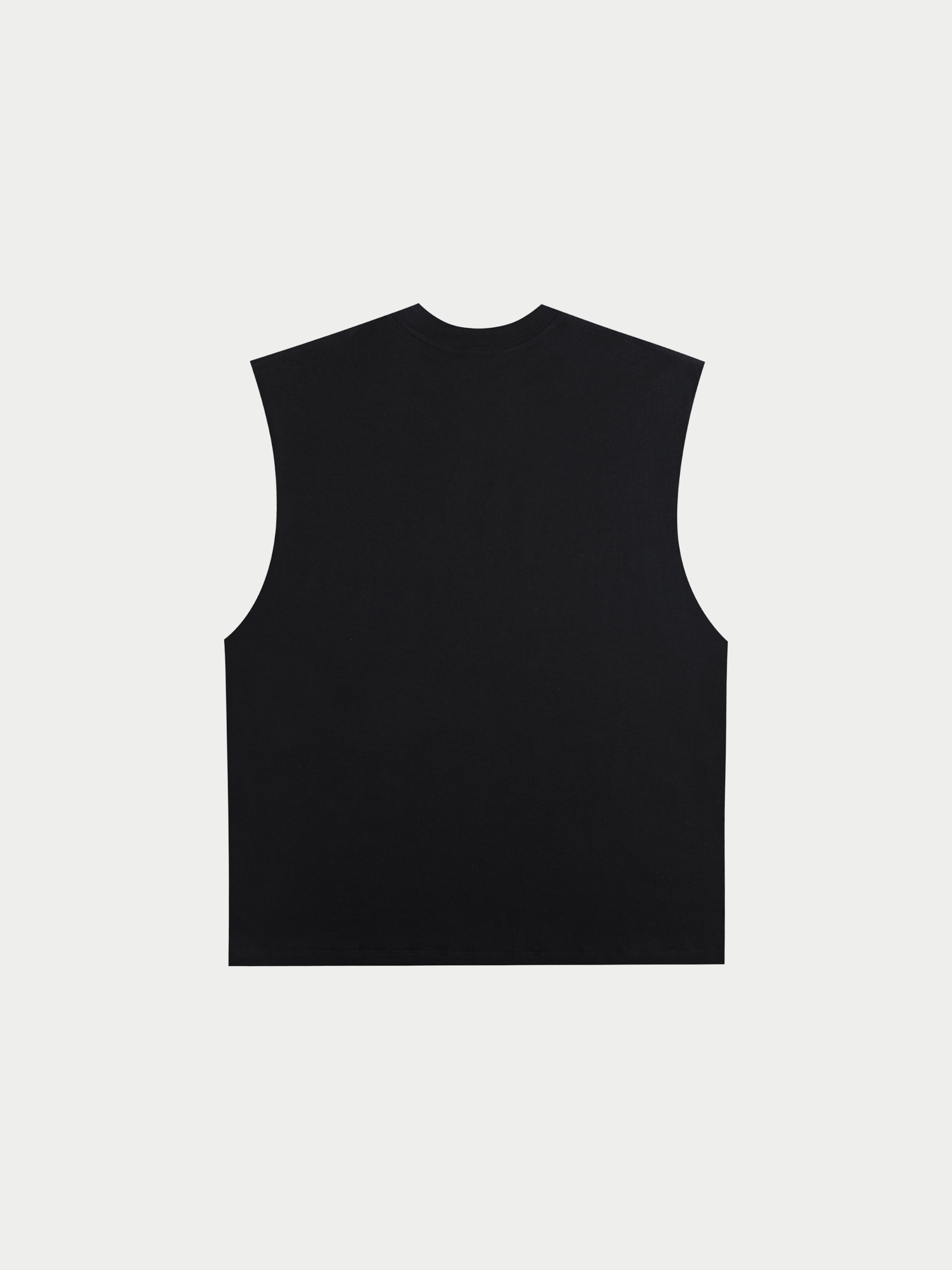 BLACK RAW EDGE TANK