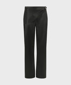 BLACK FLAP PANTS