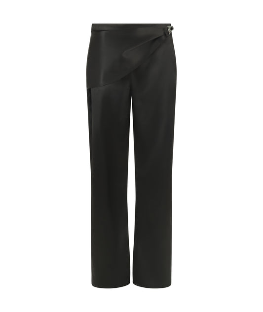 Black Flap Pants