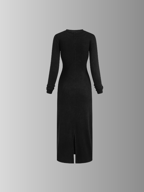 BLACK MAXI DRESS