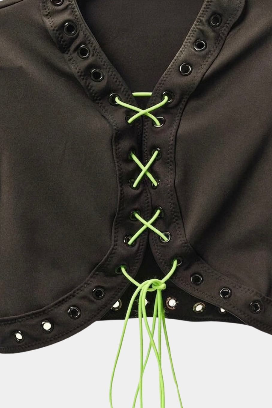 DRAWSTRING CROP TOP MIRAGE X KALAQTIC