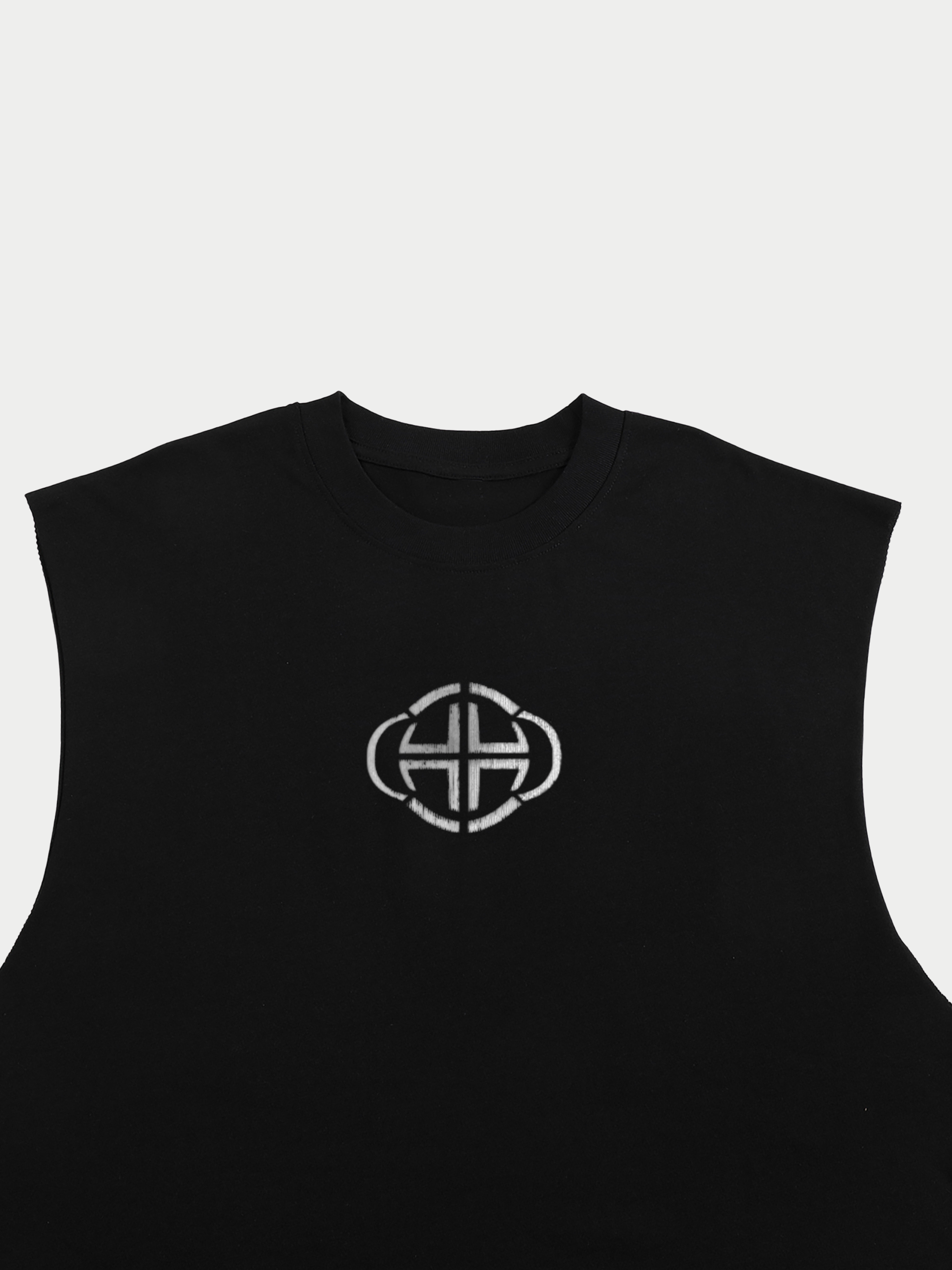 BLACK MUSCLE TANK