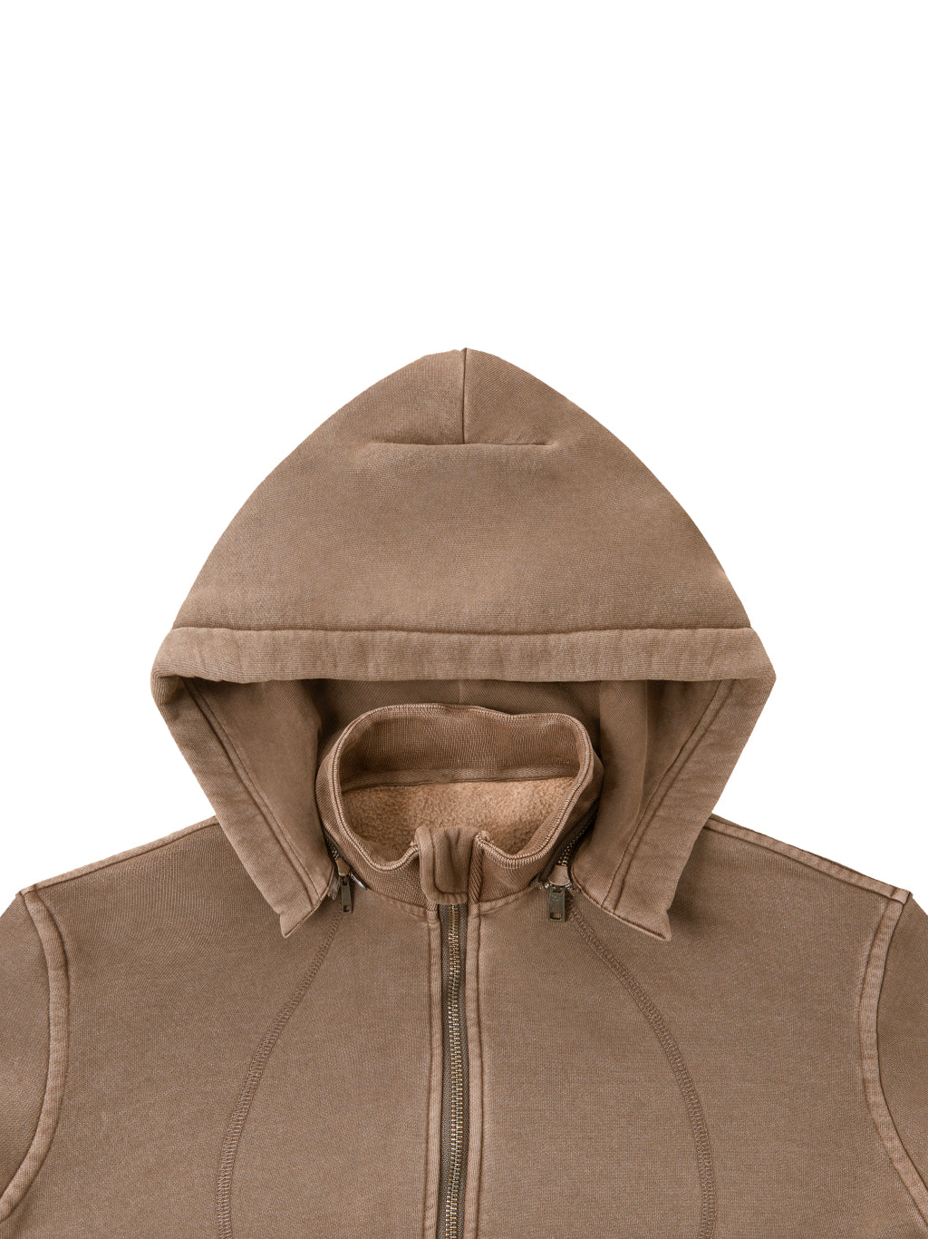 MARRÓN ELITE CROPPED JACKET