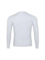 WHITE COMPRESS LONG-SLEEVE