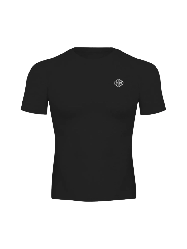 BLACK COMPRESS T
