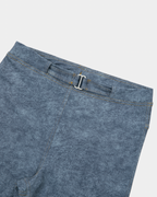 WOMEN'S LIGHT BLUE FAUX DENIM LEGGINGS