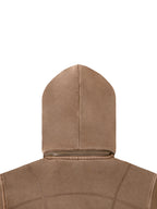 MARRÓN ELITE CROPPED JACKET