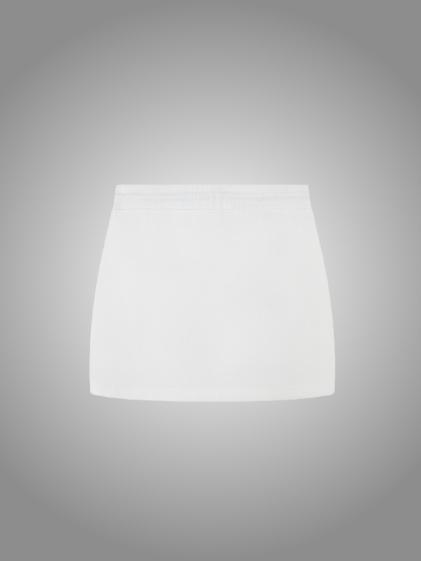 OFF-WHITE DRAWSTRING SKIRT
