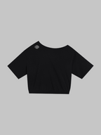 BLACK ASYMMETRICAL T