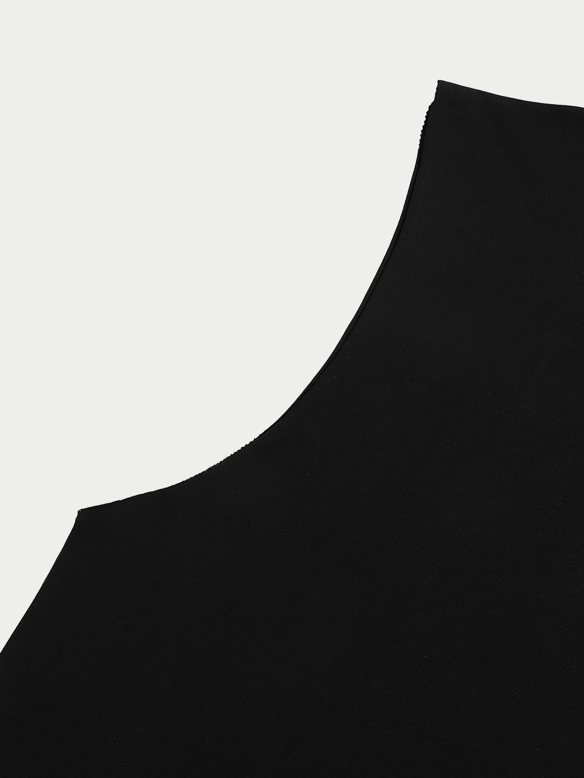 BLACK MUSCLE TANK