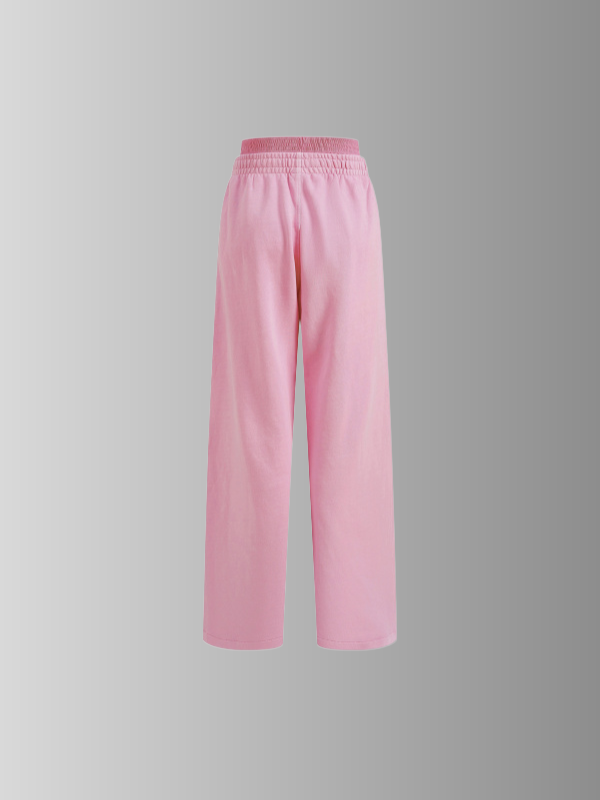 PINK WAIST SWEATPANTS