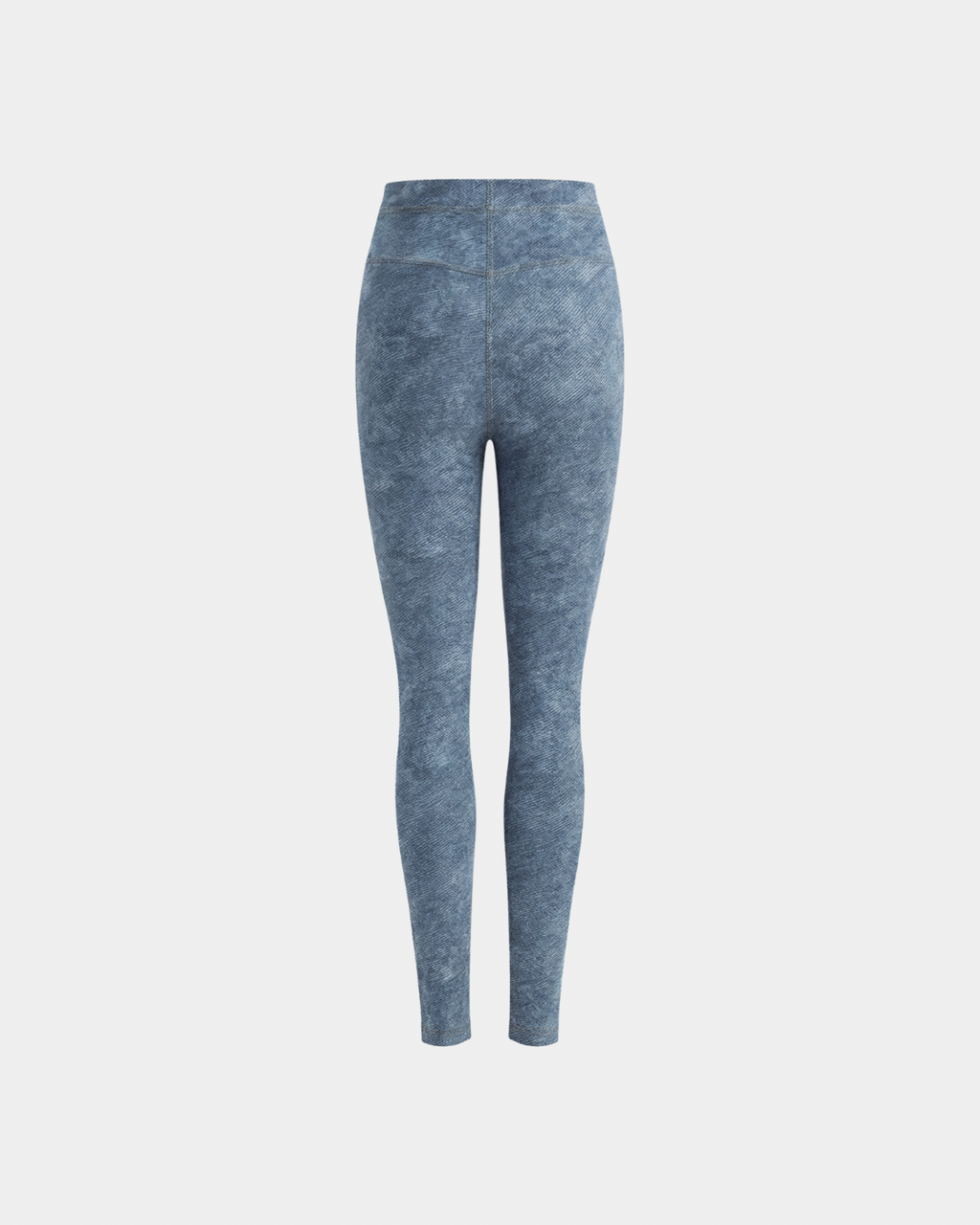 WOMEN'S LIGHT BLUE FAUX DENIM LEGGINGS