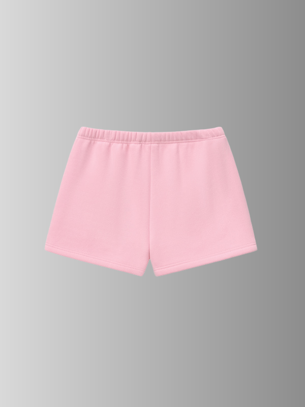 PINK SWEATSHORTS