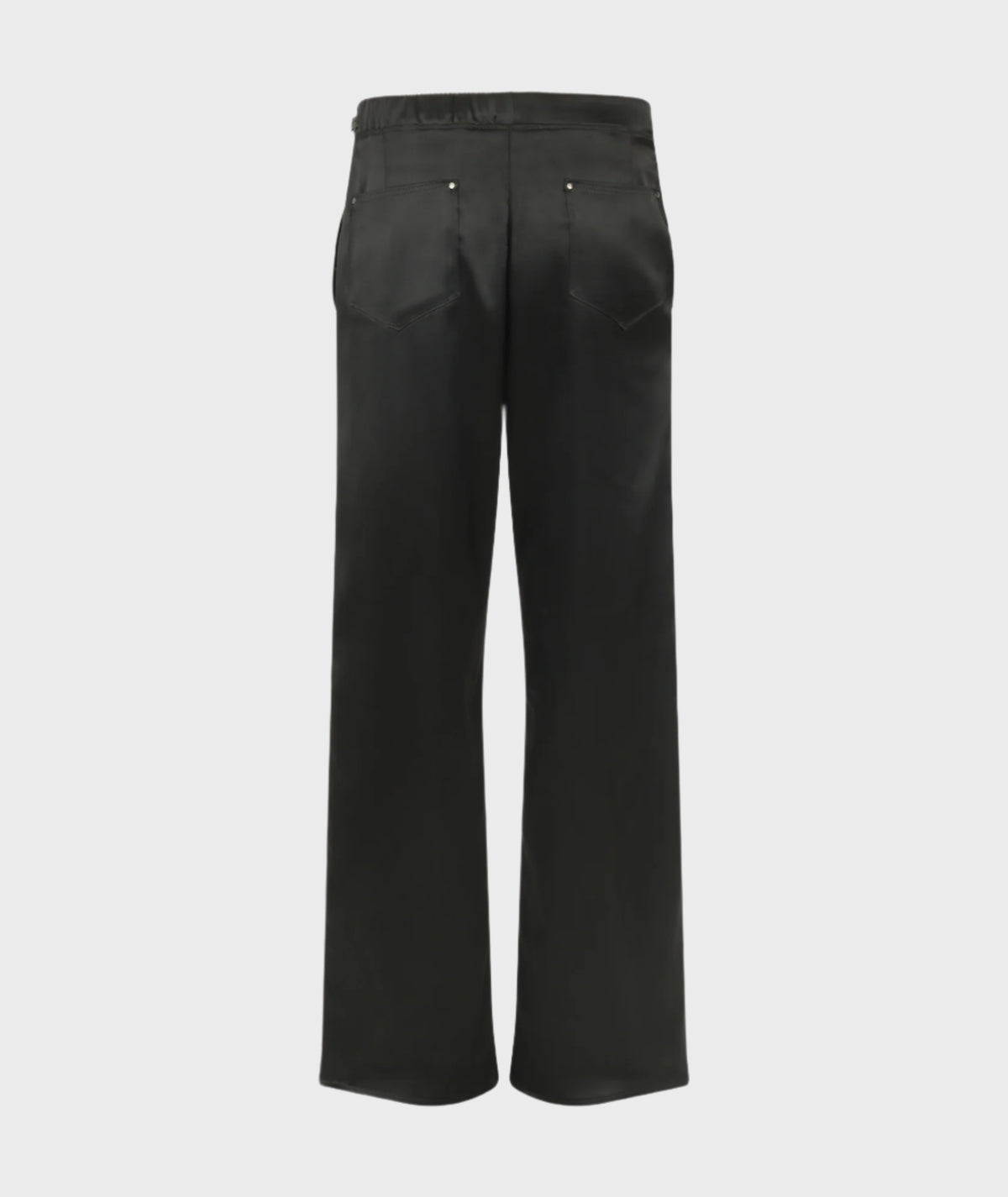 BLACK FLAP PANTS