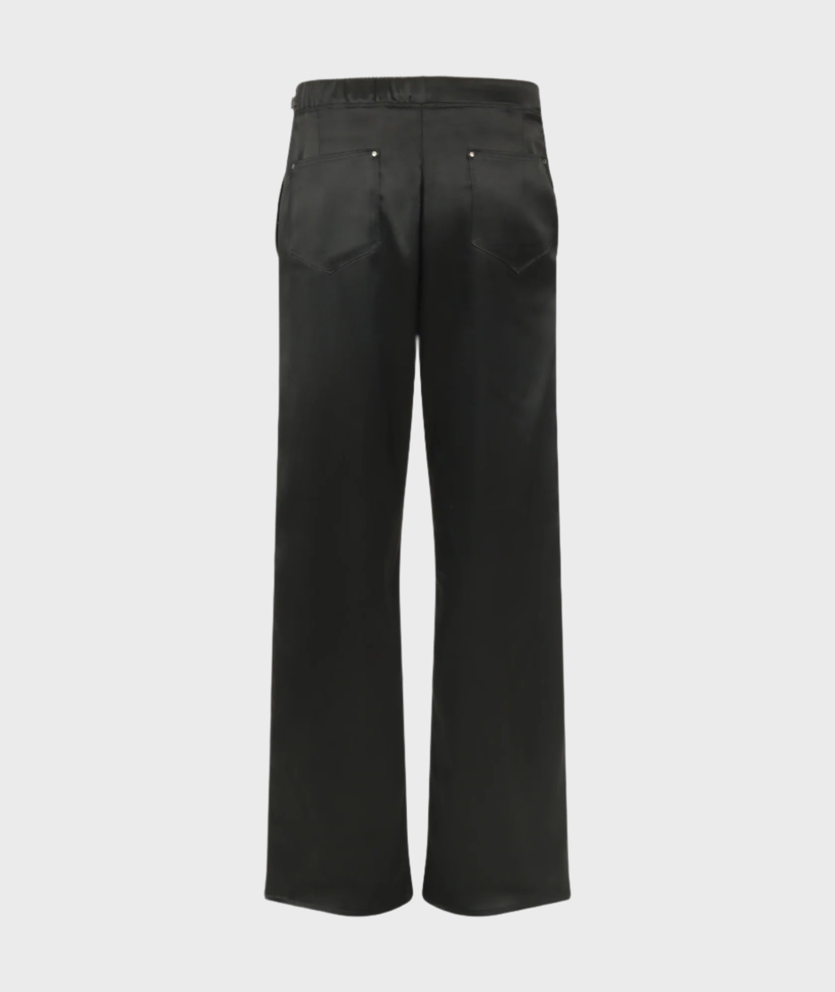 BLACK FLAP PANTS