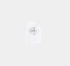 WHITE PET FLEECE VEST