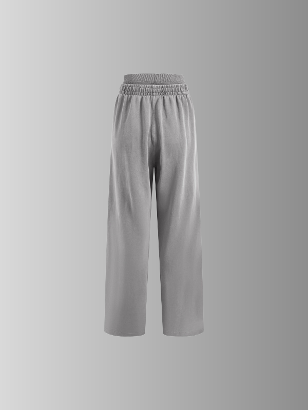 GREY WAIST SWEATPANTS