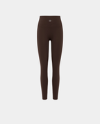 BROWN HIGH-WAISTED LEGGINGS