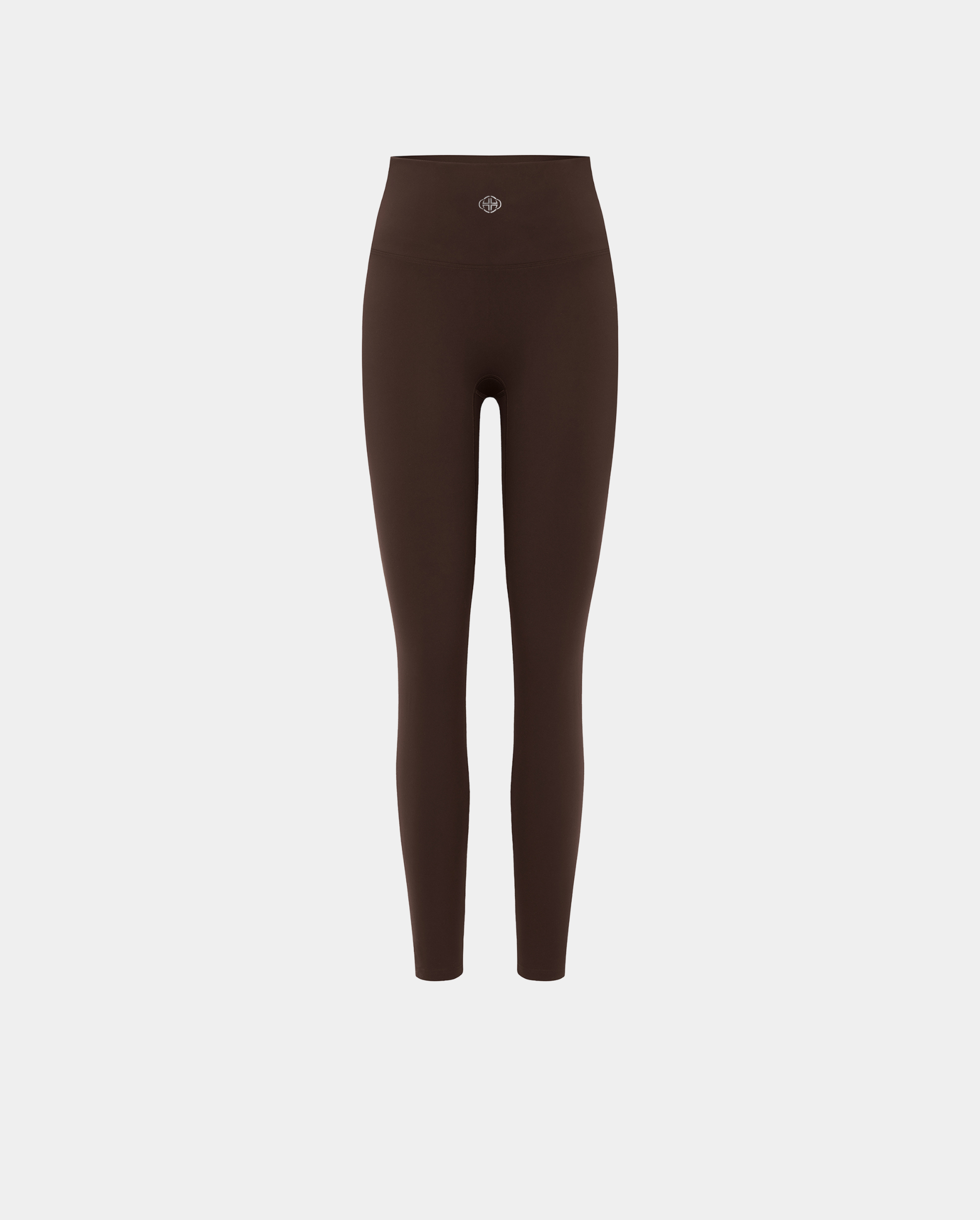 BROWN HIGH-WAISTED LEGGINGS