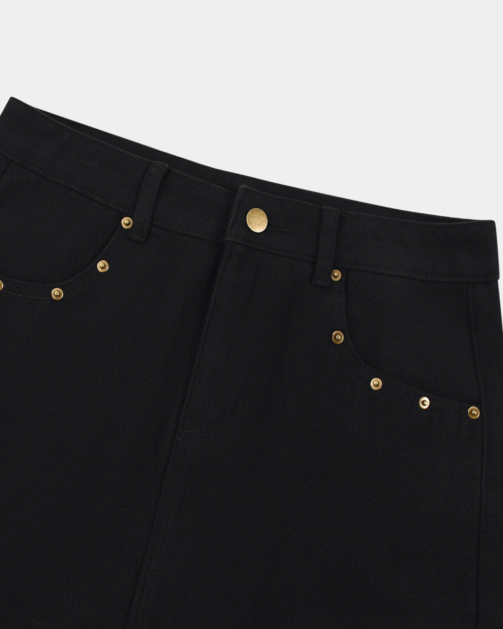 WOMEN'S STUDDED MINI SKIRT