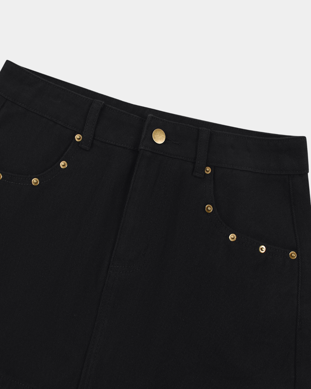 WOMEN'S STUDDED MINI SKIRT