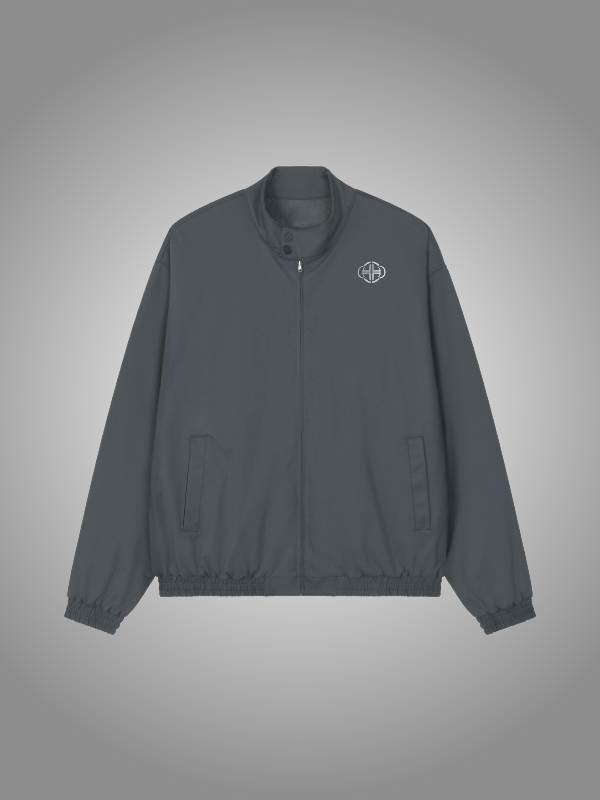 GREY BOMBER JACKET