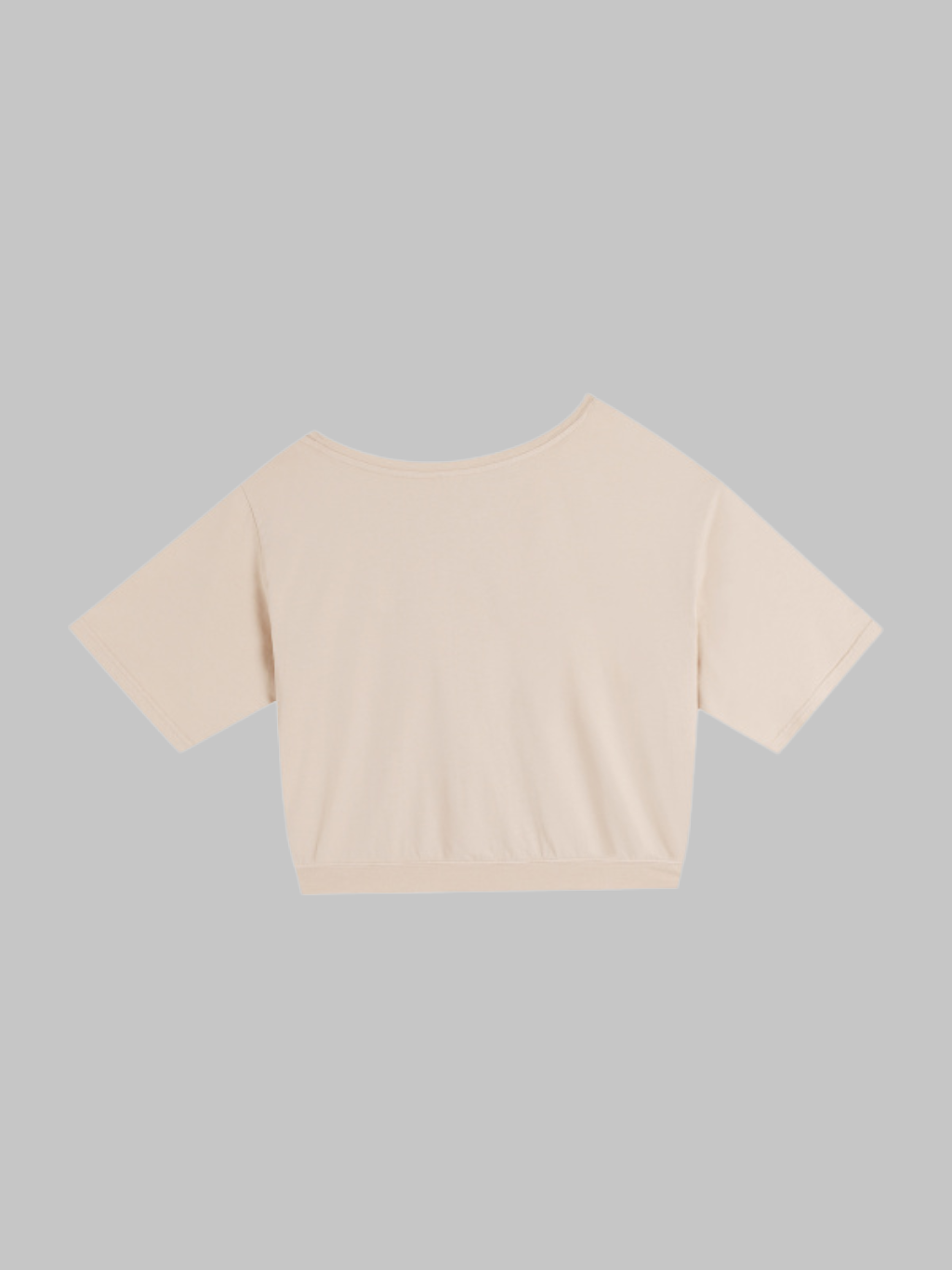 SANDED ASYMMETRICAL T