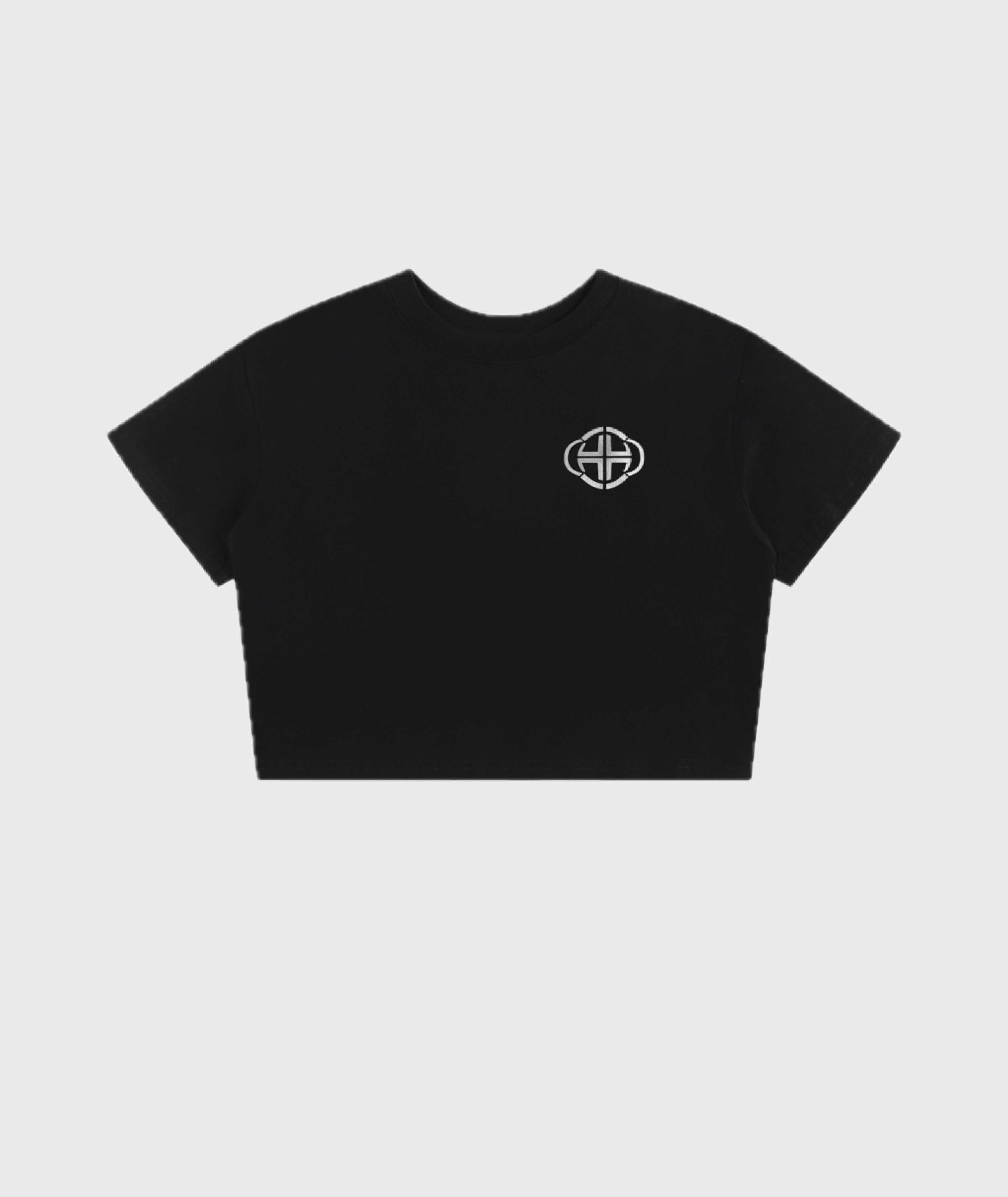BLACK CROPPED T