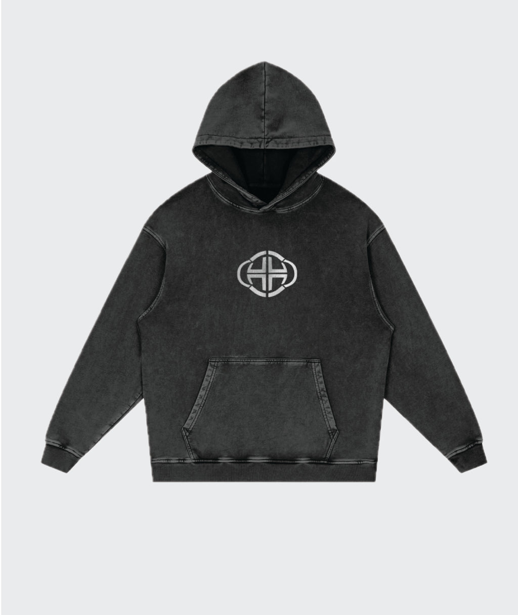 BLACK STARDUST HOODIE