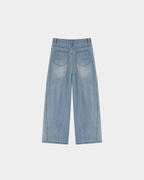 WOMEN'S HIGH RISE WIDE LEG JEANS